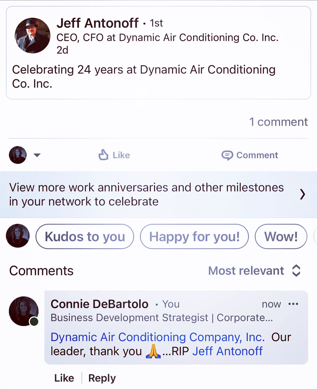 Dynamic AC 24 years 💪 – Dynamic Air Conditioning Company, Inc.
